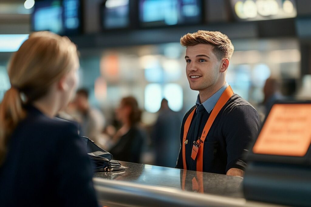 Devenir hotesse de l'air homme : compétences clés à développer