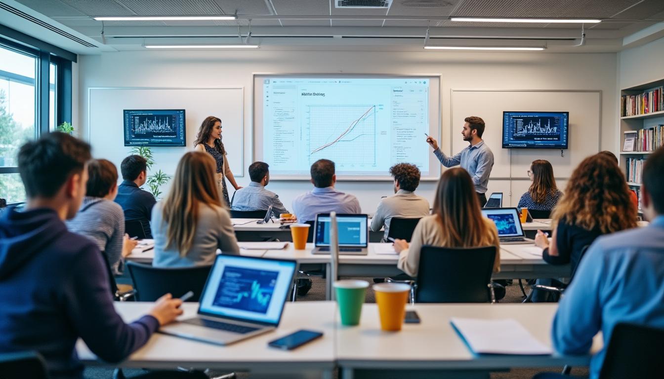 découvrez notre formation de data analyst à distance, idéale pour une reconversion professionnelle. ce guide complet pour débutants vous accompagne pas à pas dans l'apprentissage des compétences clés en analyse de données. rejoignez-nous pour transformer votre carrière et maîtriser les outils essentiels du secteur !