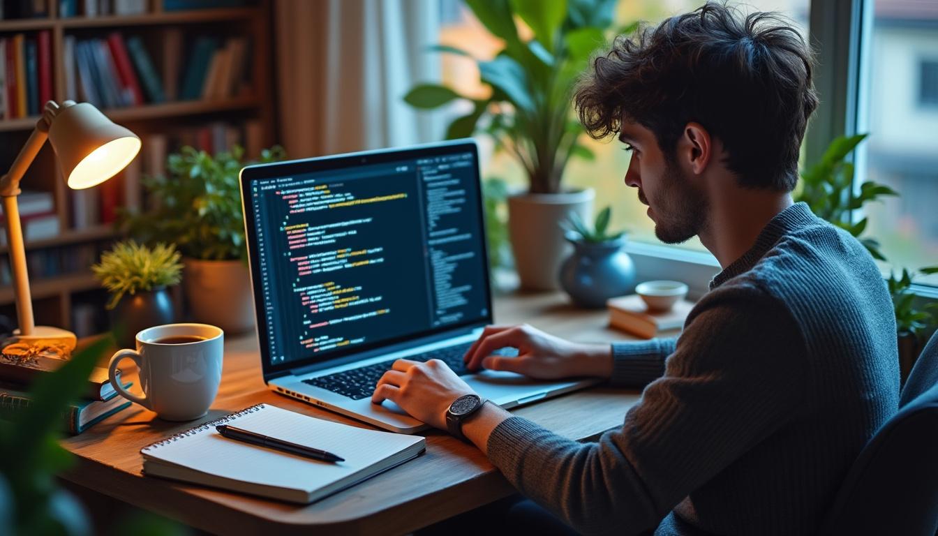 découvrez notre formation de développeur web à distance, conçue pour vous fournir toutes les compétences essentielles : programmation, conception web, bases de données et bien plus encore. préparez-vous à réussir dans le monde du développement web !