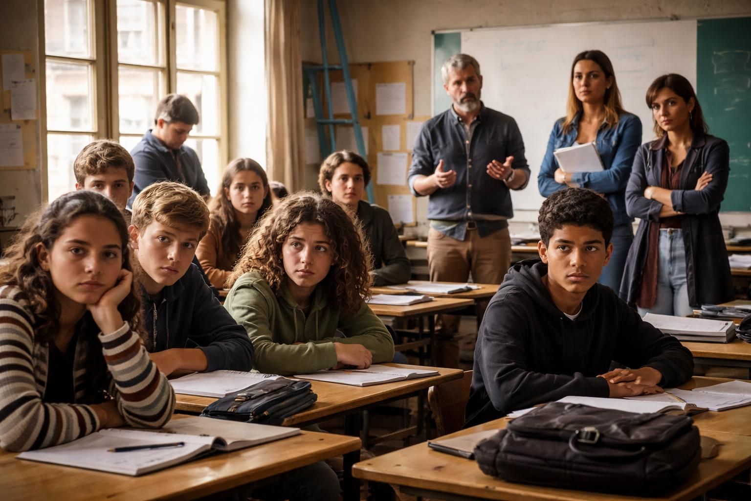 découvrez le reportage de zone interdite sur l'éducation nationale, avec des témoignages poignants d'élèves et d'enseignants qui dévoilent les défis et réalités du système scolaire.