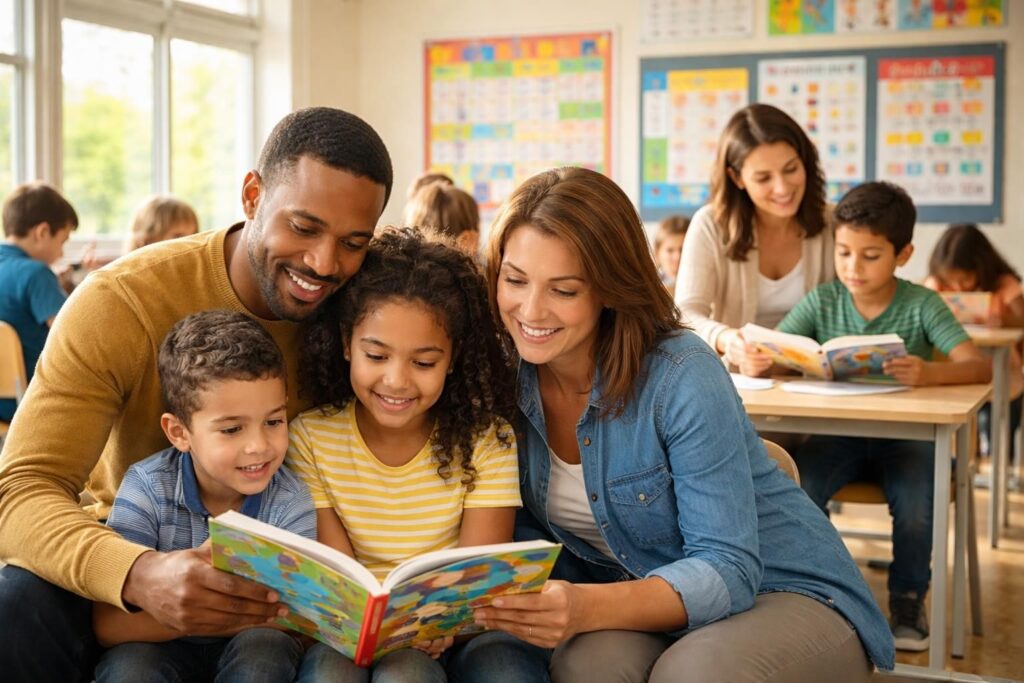 découvrez comment les familles et les écoles collaborent pour prévenir l'illettrisme, en favorisant l'apprentissage et le développement des compétences dès le plus jeune âge.