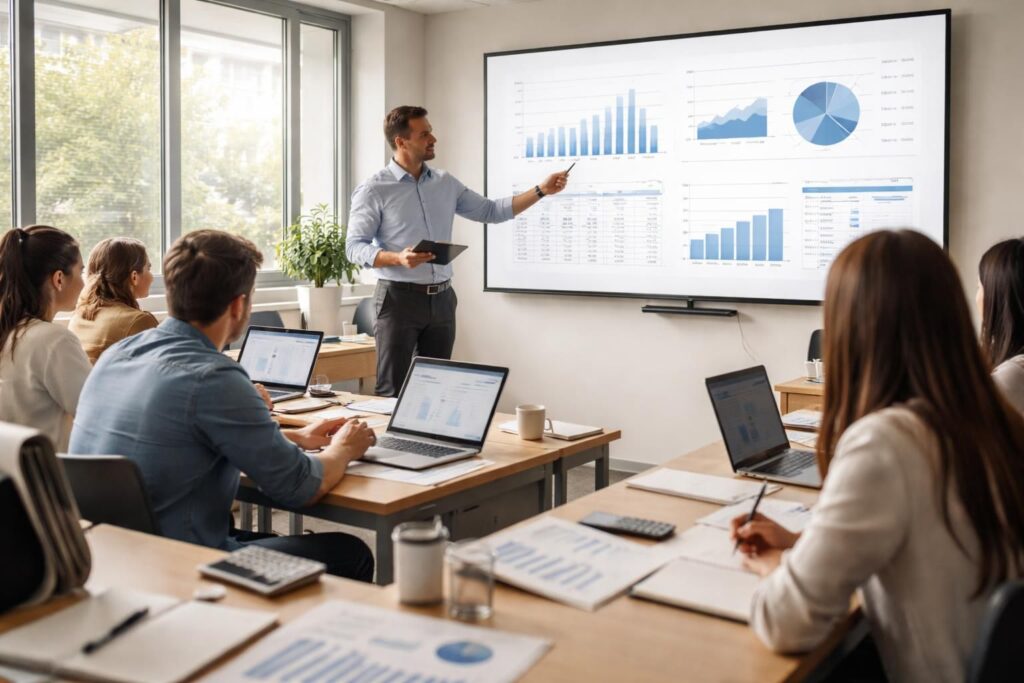découvrez nos cours de comptabilité couvrant les fondamentaux essentiels et des exercices pratiques pour maîtriser efficacement la gestion comptable.